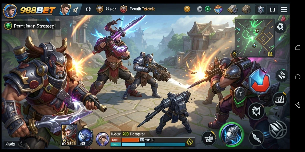 Tampilan gameplay menarik dari 988BET yang penuh strategi.