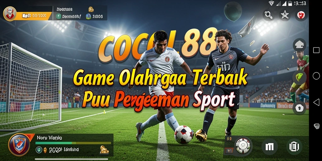 Screenshot gameplay COCOL88 menampilkan aksi mendebarkan dalam olahraga.