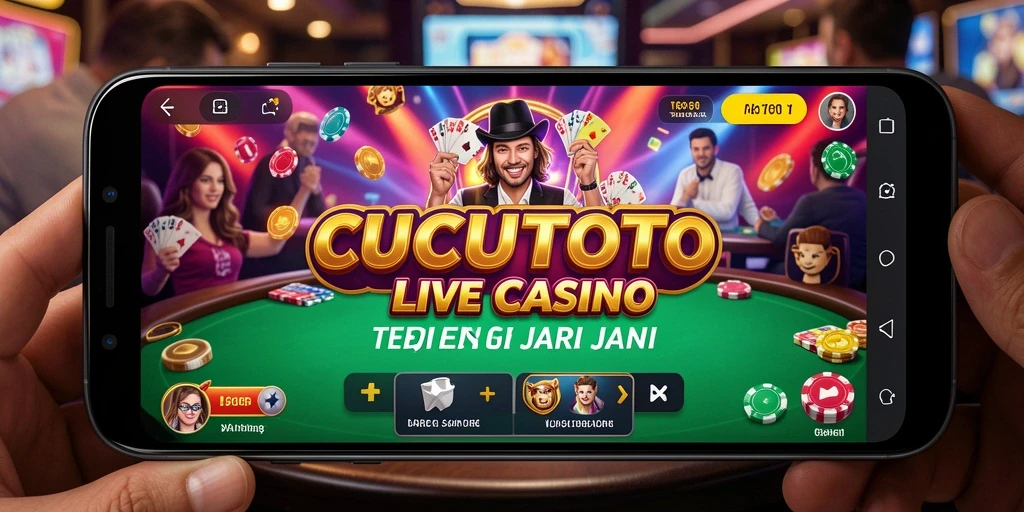 Pengalaman gameplay Live Casino yang nyata dan interaktif.