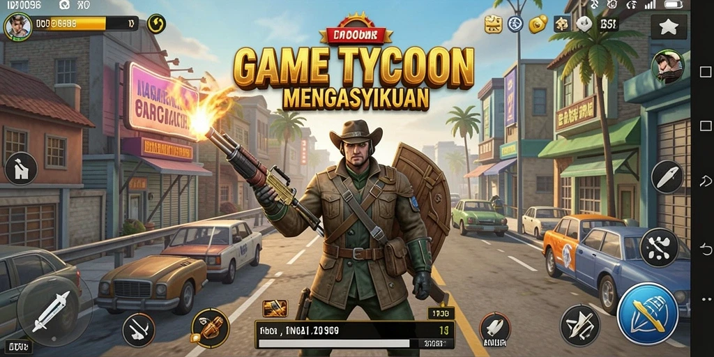 Tampilan gameplay Tycoon yang menarik dan interaktif di ID098.