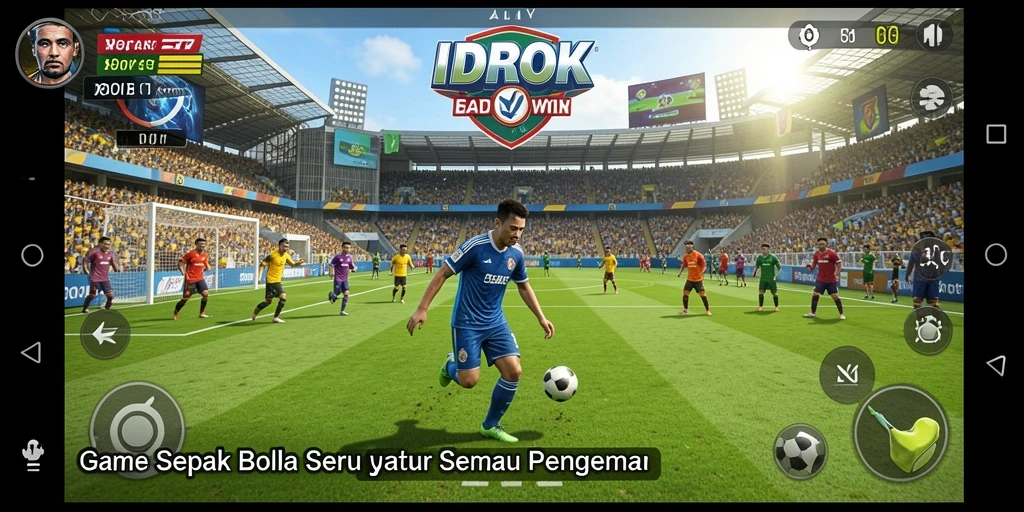 Tampilan gameplay dari IDROK yang memukau dan seru.