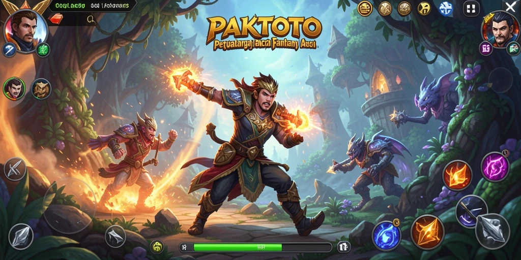 Menampilkan aksi seru dan grafis menawan dalam gameplay PAKTOTO.