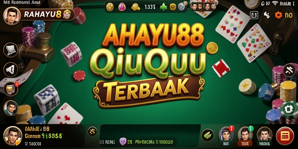 Screenshot gameplay RAHAYU88 dengan tampilan QiuQiu yang seru.