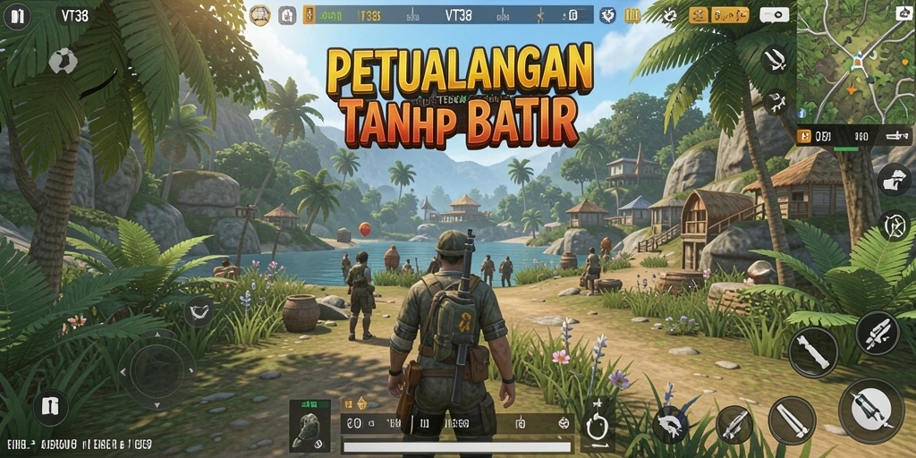 Tampilan menakjubkan dari gameplay petualangan Open World.